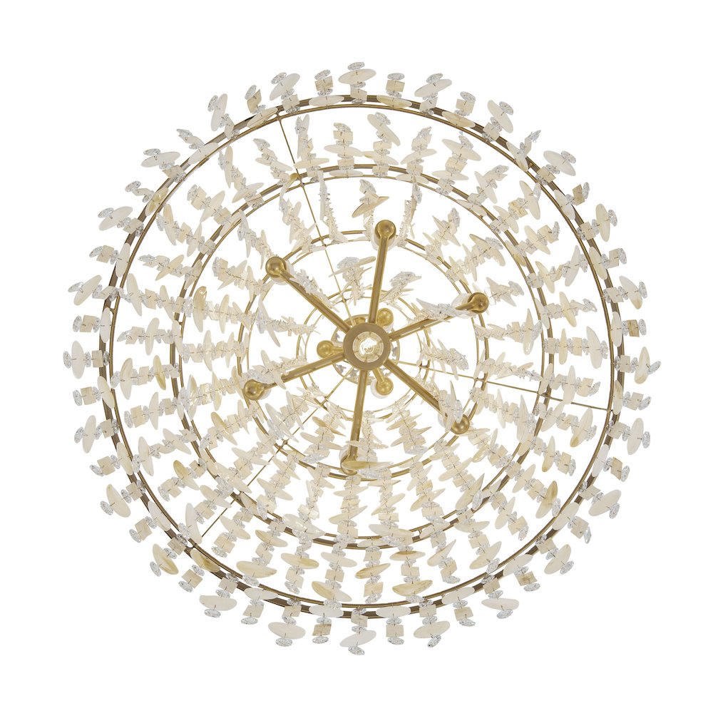 Kalani 10-Lt Chandelier - French Gold. Picture 3