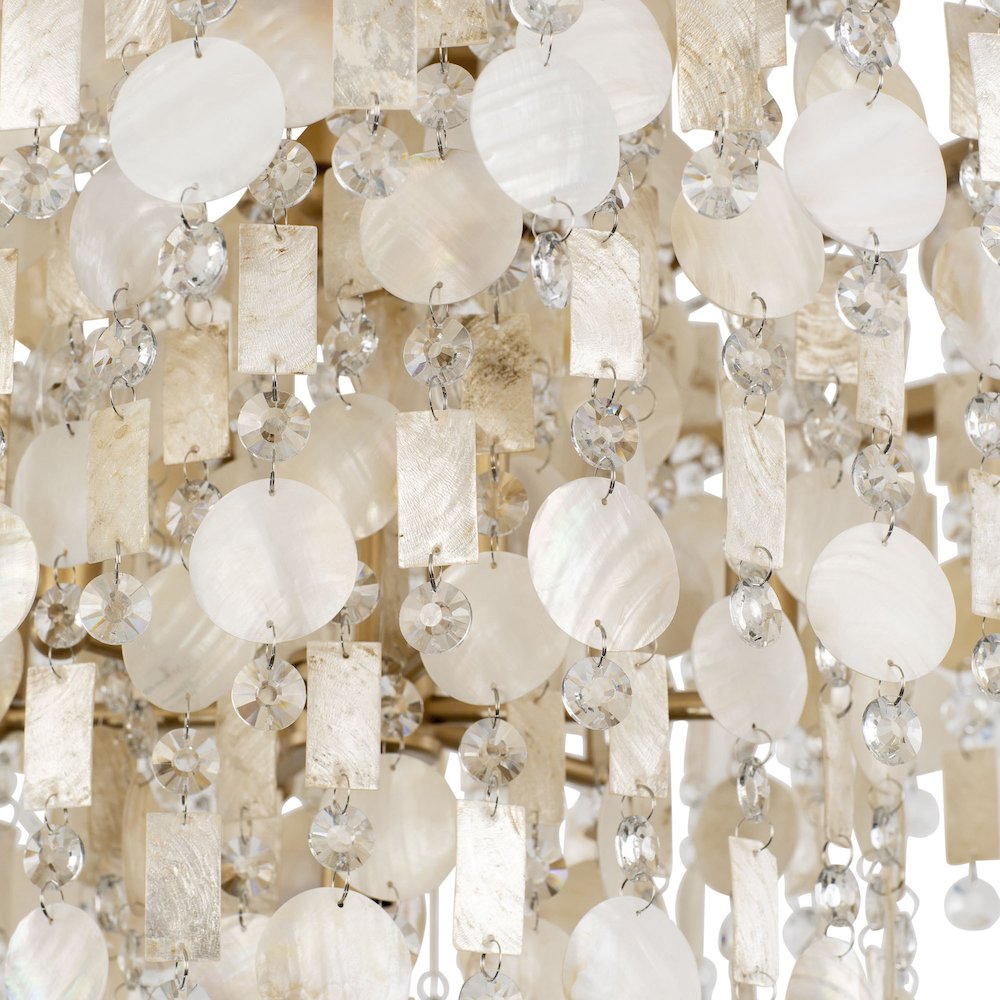 Kalani 10-Lt Chandelier - French Gold. Picture 6