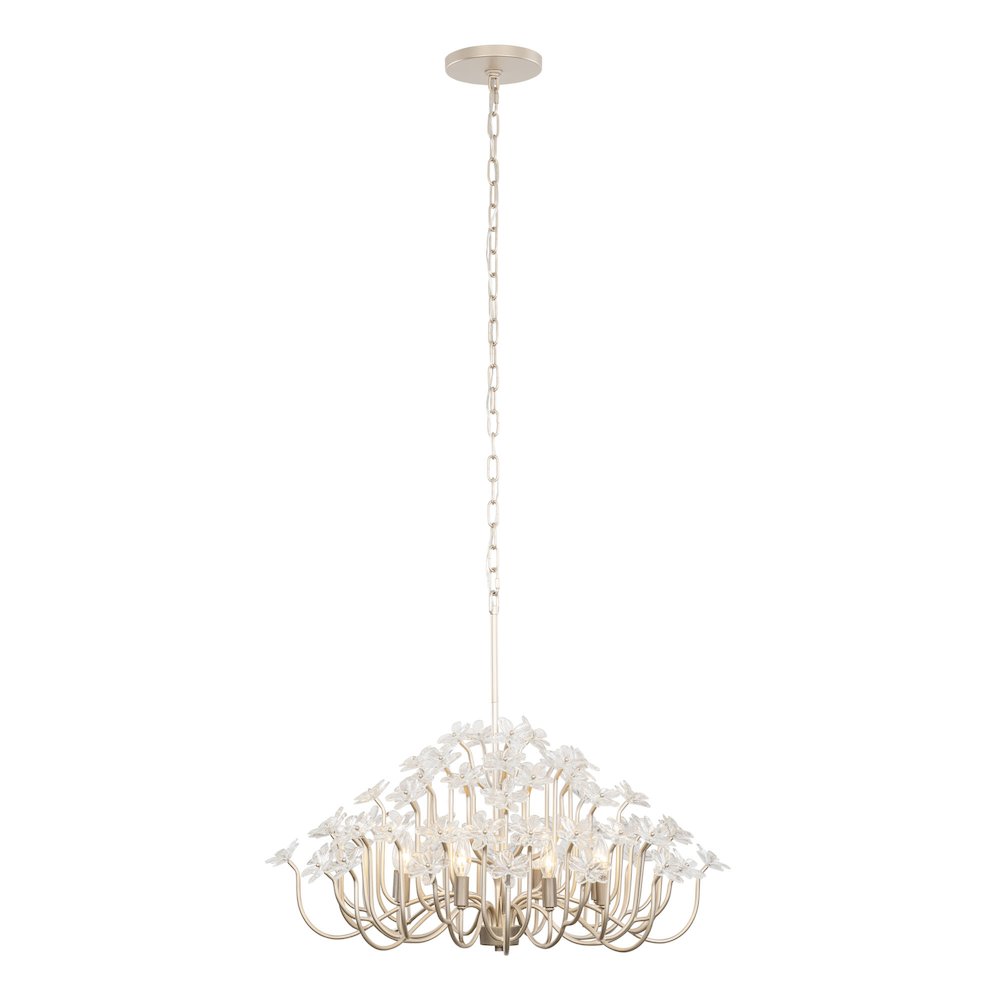 Wildflower 8-Lt Chandelier - Gold Dust/Artifact. Picture 5