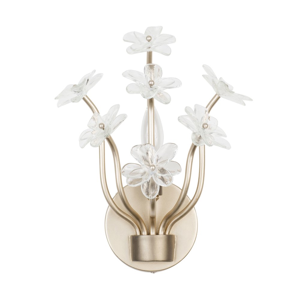 Wildflower 1-Lt Sconce - Gold Dust/Artifact. Picture 5