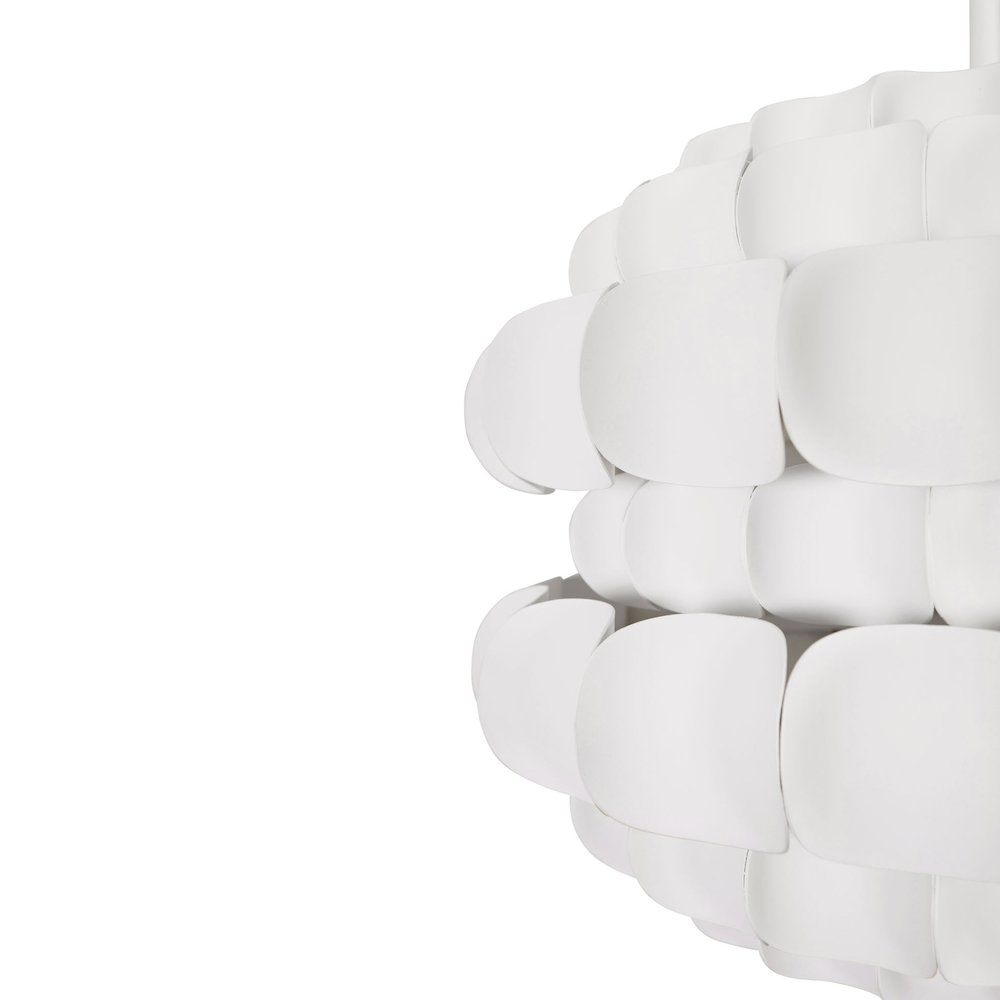 Swoon 3-Lt Pendant - Matte White. Picture 5