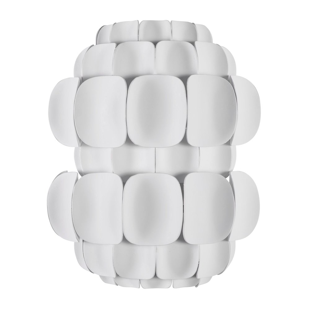 Swoon 1-Lt Sconce - Matte White. Picture 3