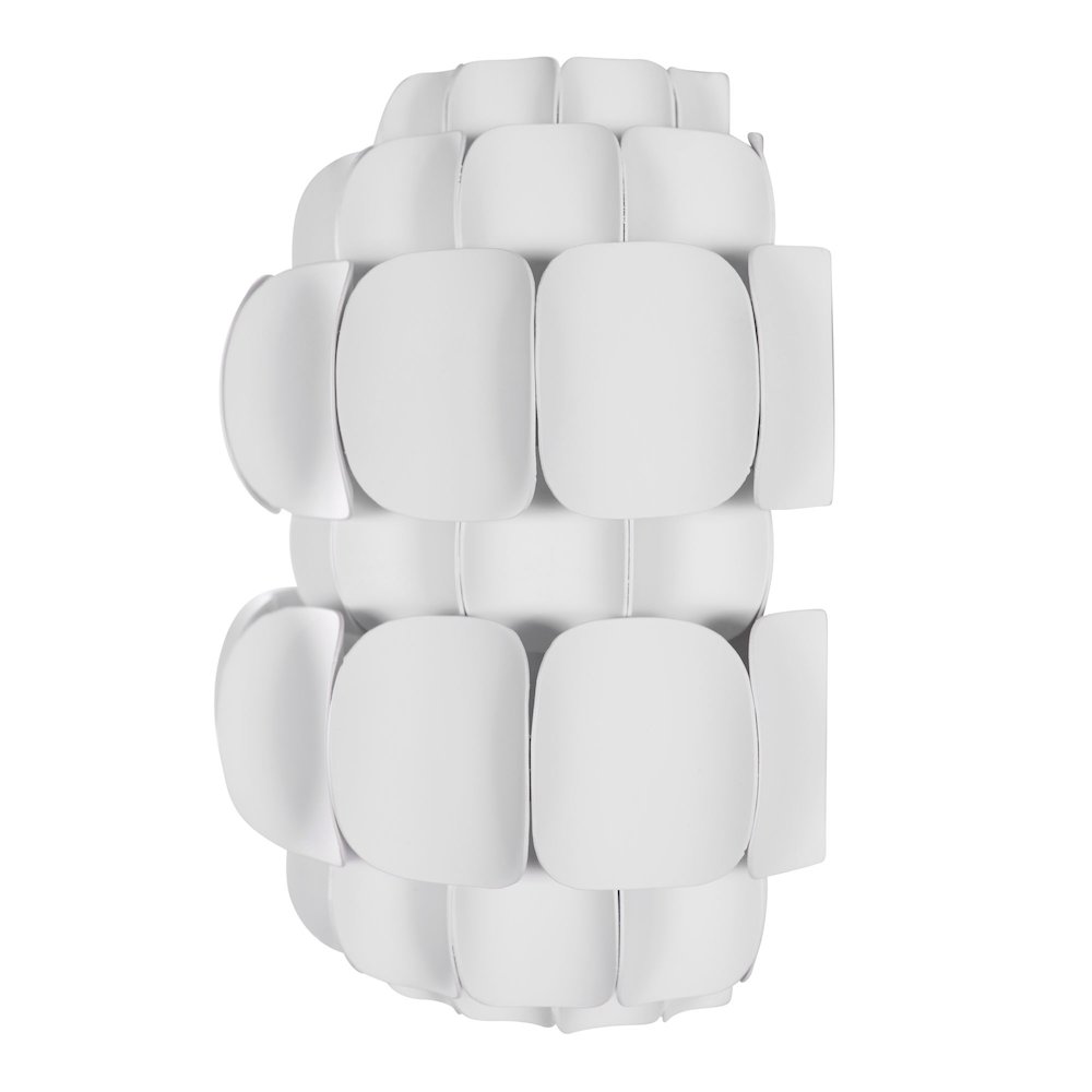 Swoon 1-Lt Sconce - Matte White. Picture 5