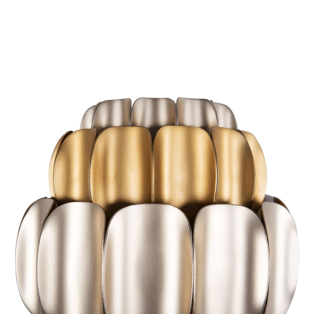 Swoon 2-Lt Sconce - Antique Gold/Gold Dust. Picture 5