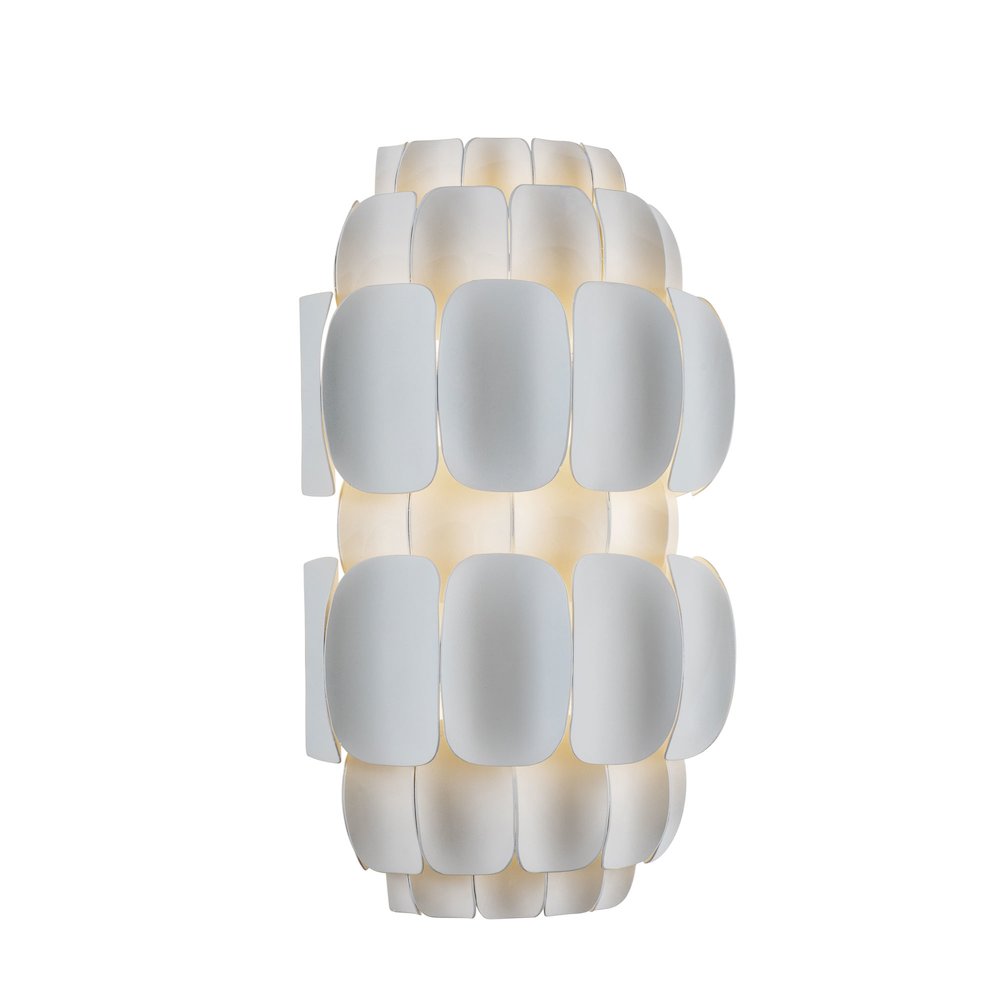 Swoon 2-Lt Sconce - Matte White. Picture 2