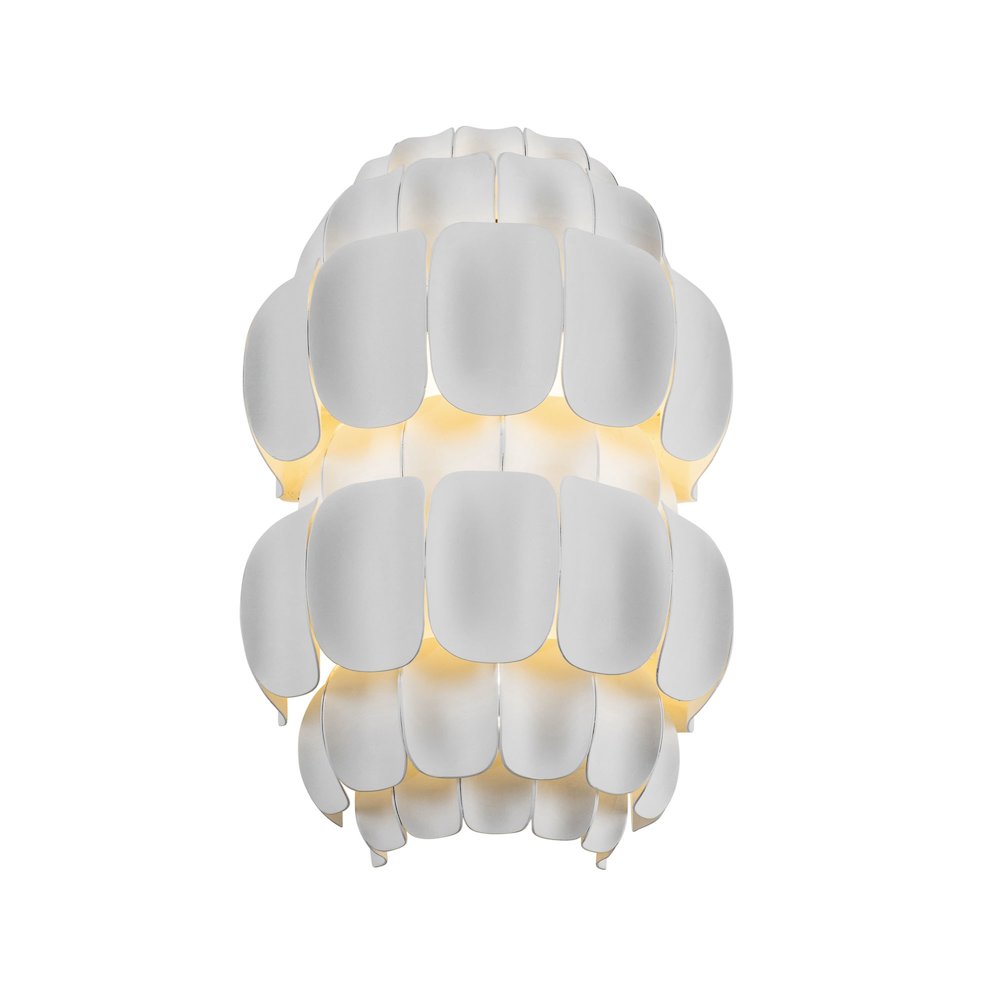Swoon 2-Lt Sconce - Matte White. Picture 4