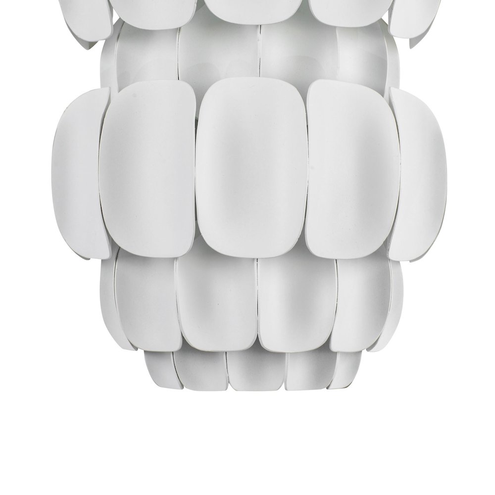Swoon 2-Lt Sconce - Matte White. Picture 6