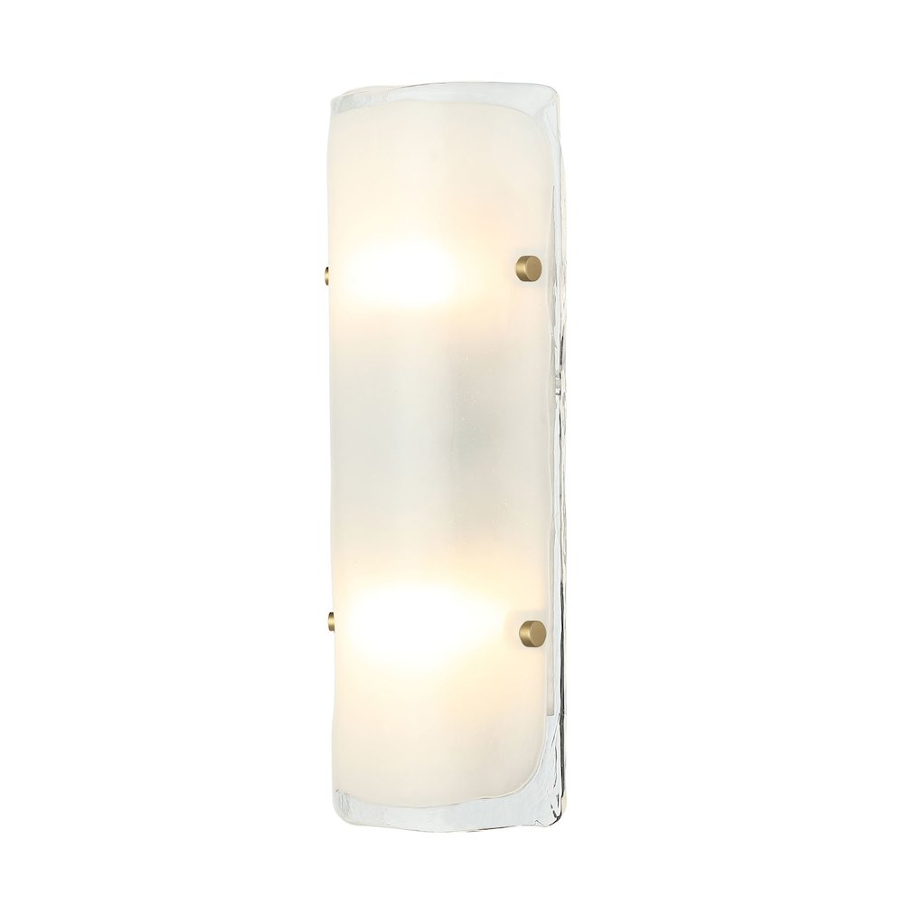 Fairchild 2-Lt Sconce - Black/Polished Nickel/Satin Brass. Picture 2