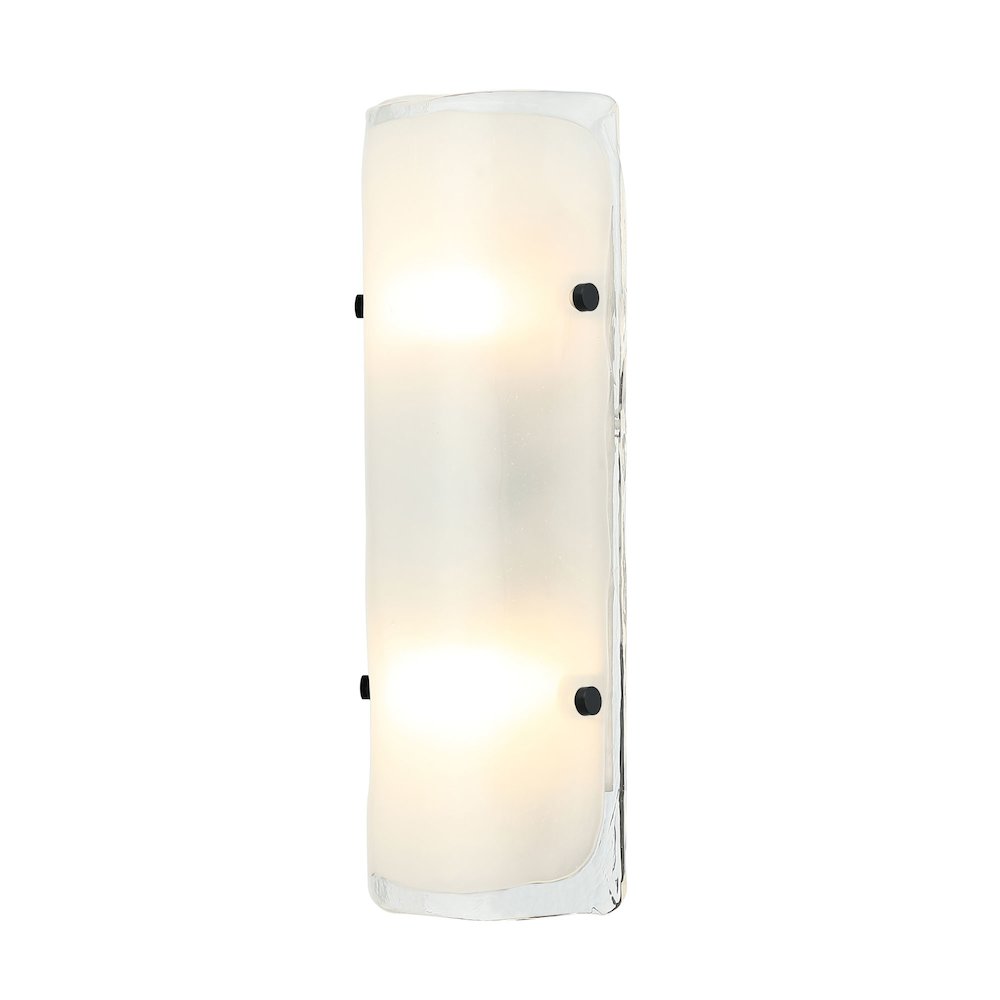 Fairchild 2-Lt Sconce - Black/Polished Nickel/Satin Brass. Picture 3