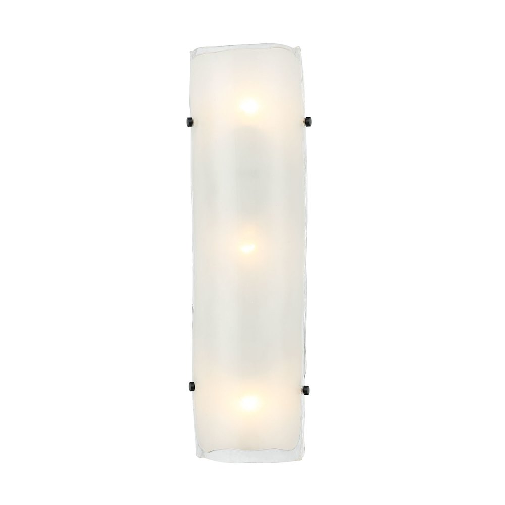 Fairchild 3-Lt Sconce - Black/Polished Nickel/Satin Brass. Picture 6