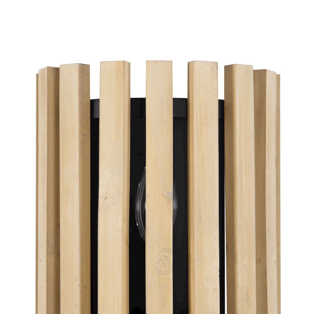 Suratto 2-Lt   Sconce - Matte Black/Honey Blonde. Picture 5