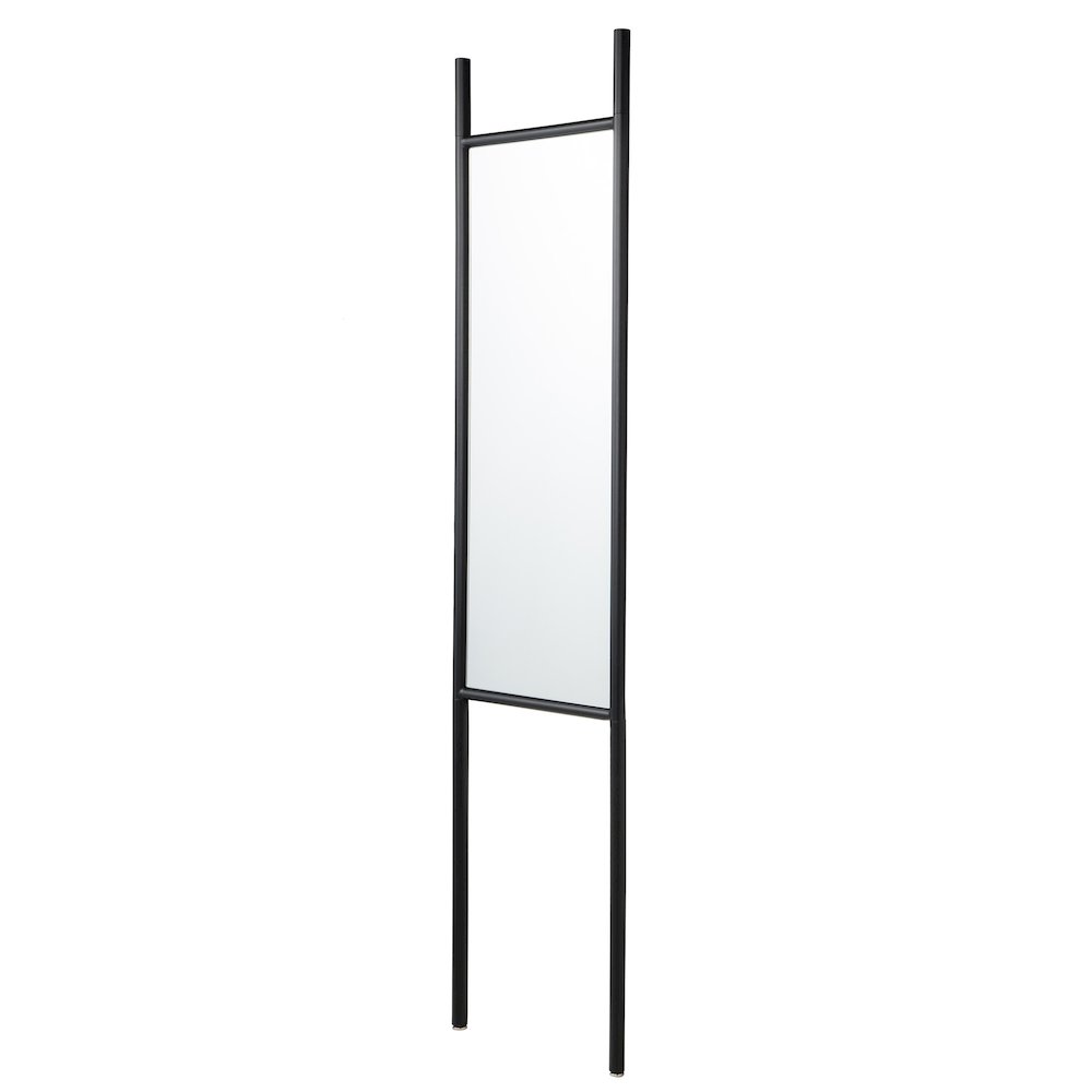 Ladder Wall Mirror - Black. Picture 2