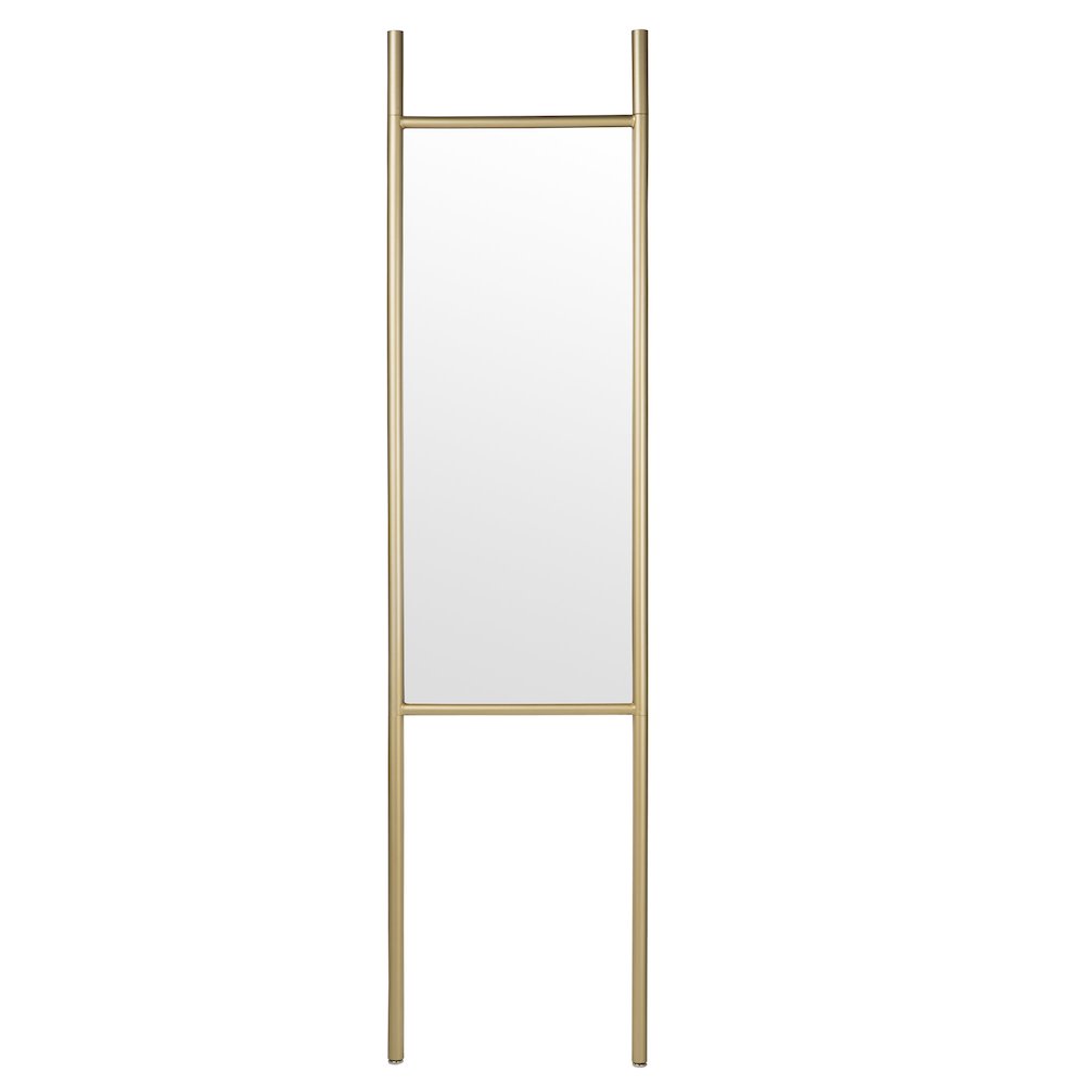 Ladder Wall Mirror - Gold. Picture 1