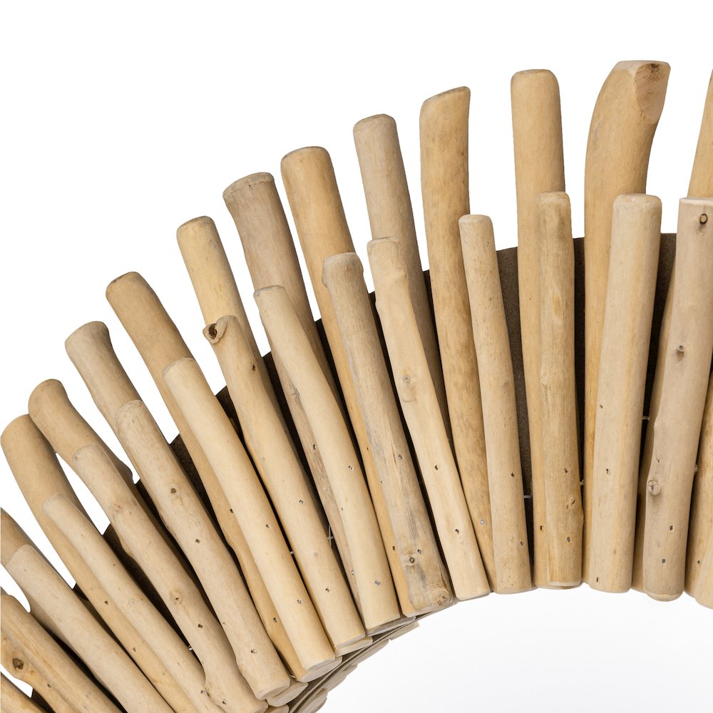 Drifter 34-in Wall Mirror - Natural Driftwood. Picture 4