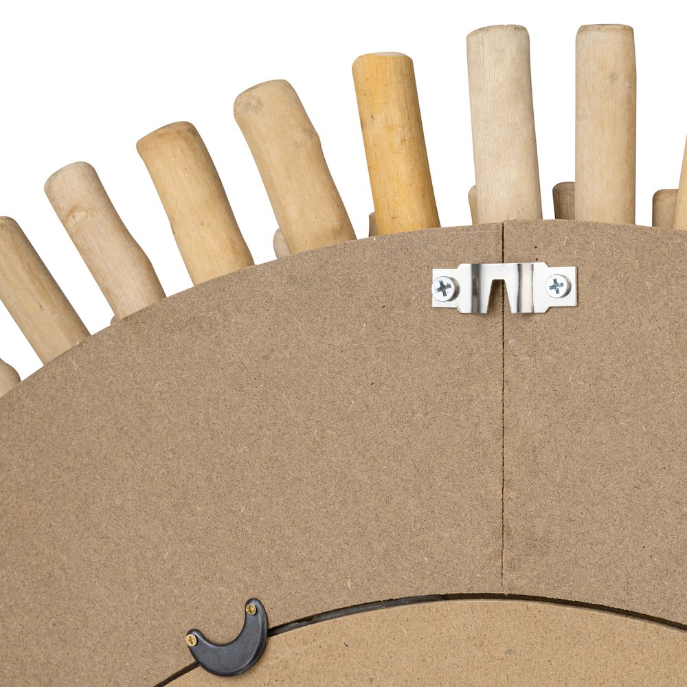 Drifter 34-in Wall Mirror - Natural Driftwood. Picture 6