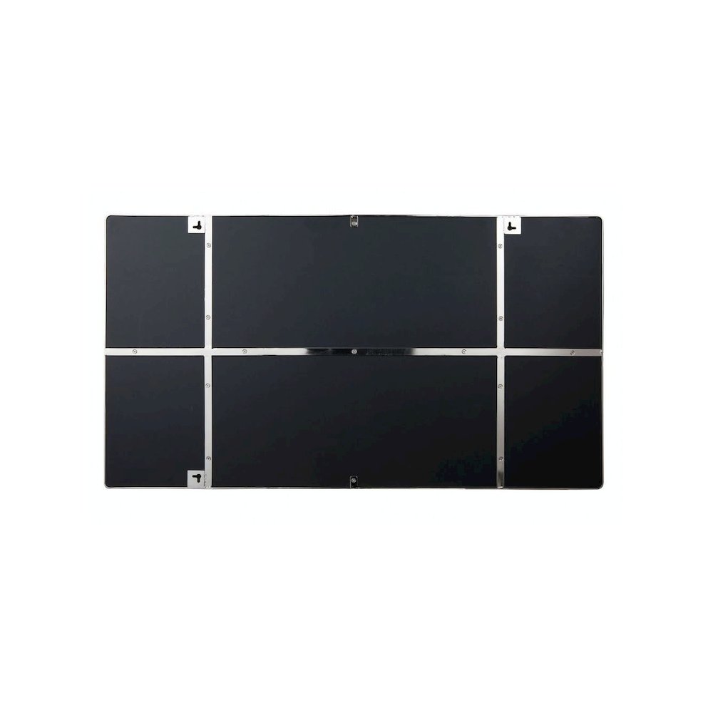 Kye 22x40 Rounded Rectangular Wall Mirror - Black. Picture 4