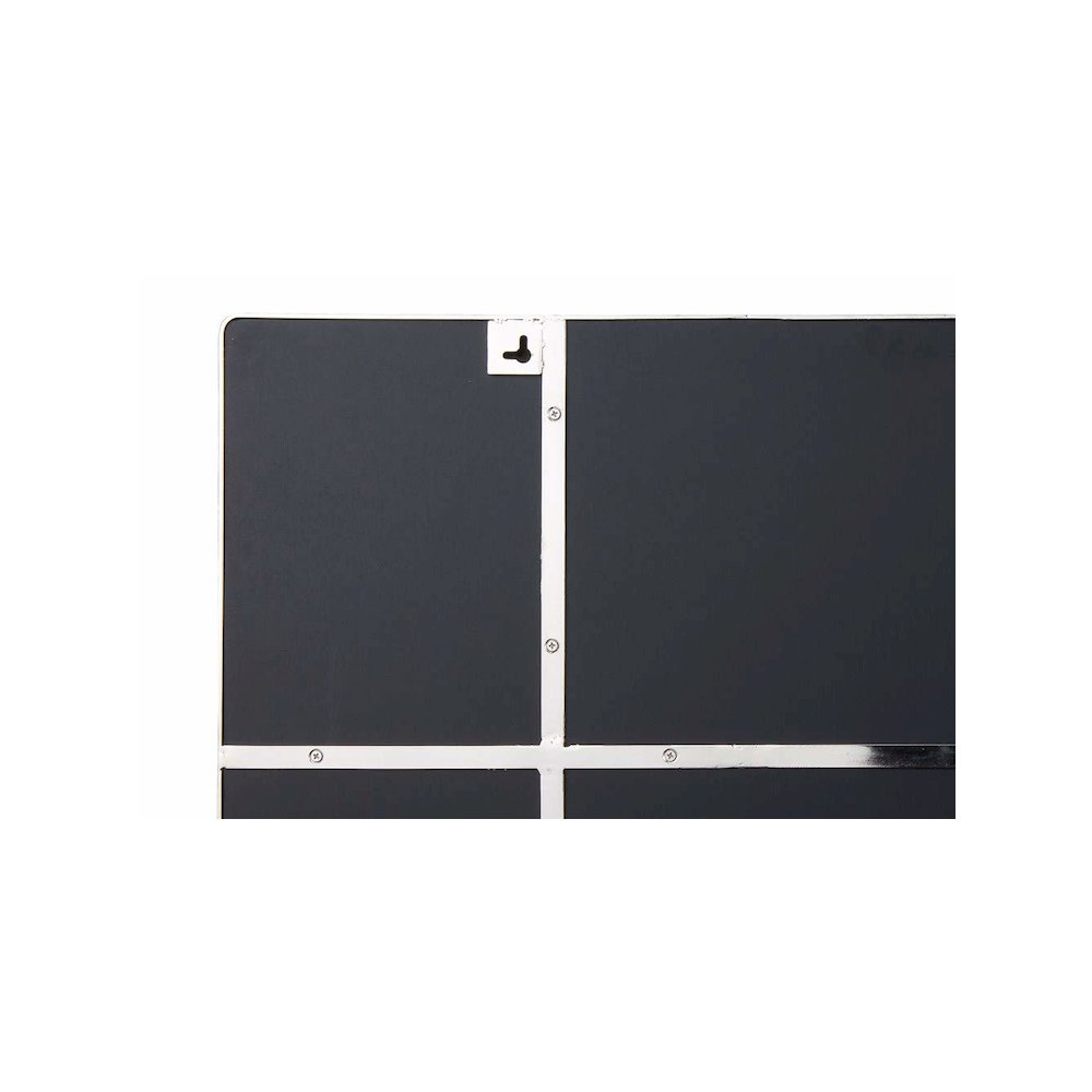 Kye 22x40 Rounded Rectangular Wall Mirror - Polished Nickel. Picture 4