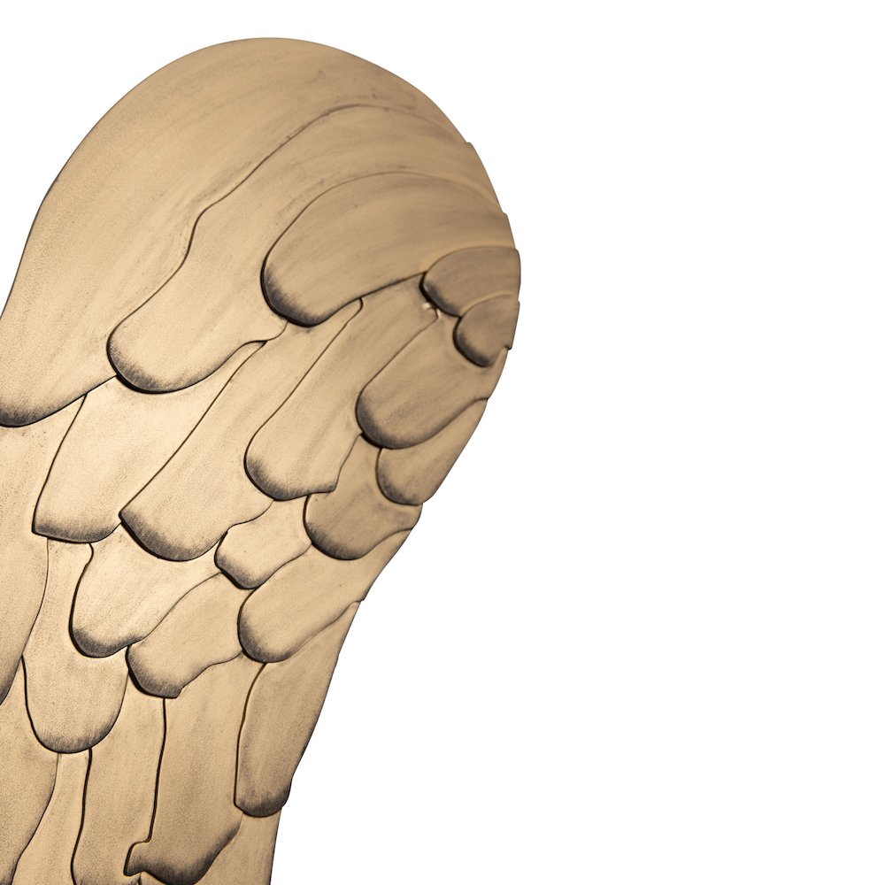 Angel Wings    Wall Art  - Havana Gold. Picture 5