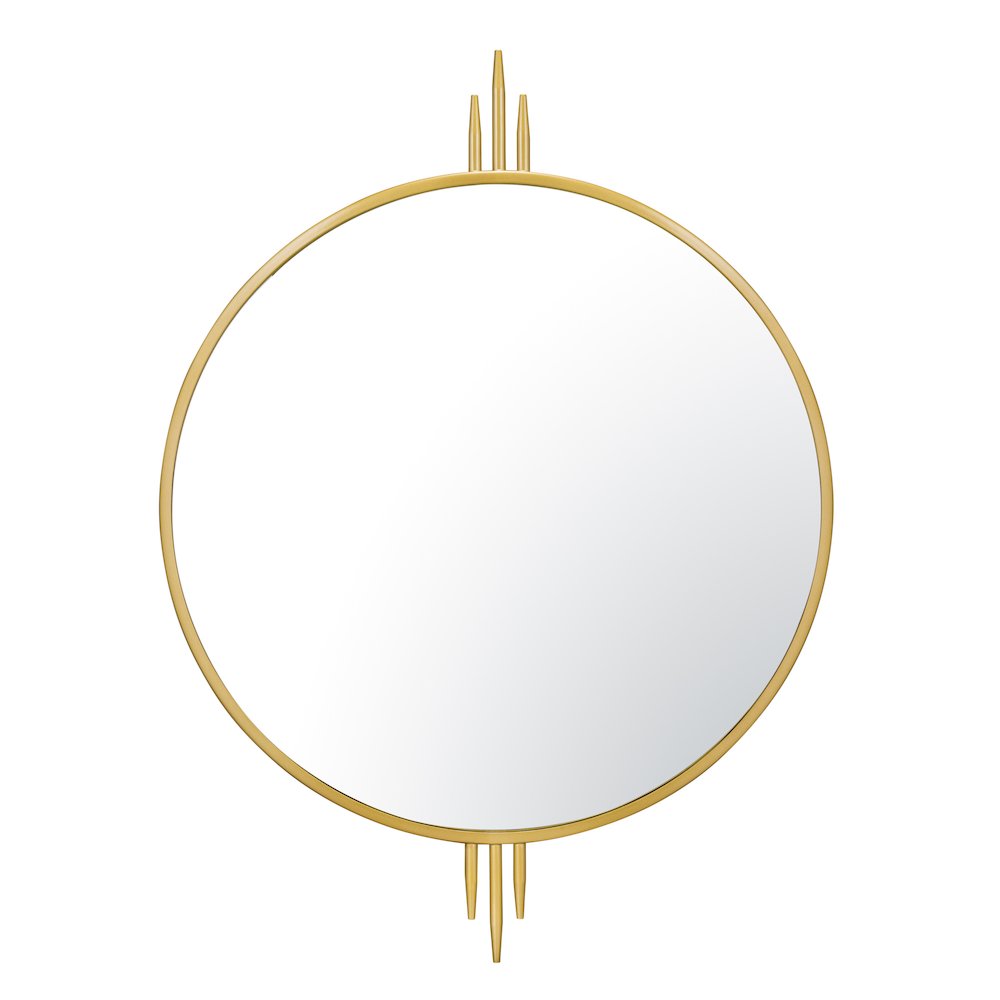 Propaganda 30x41 Wall Mirror - Gold. Picture 1