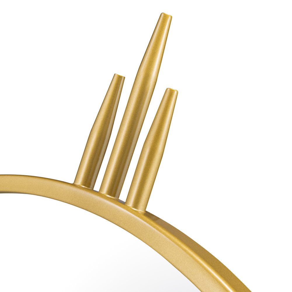 Propaganda 30x41 Wall Mirror - Gold. Picture 4