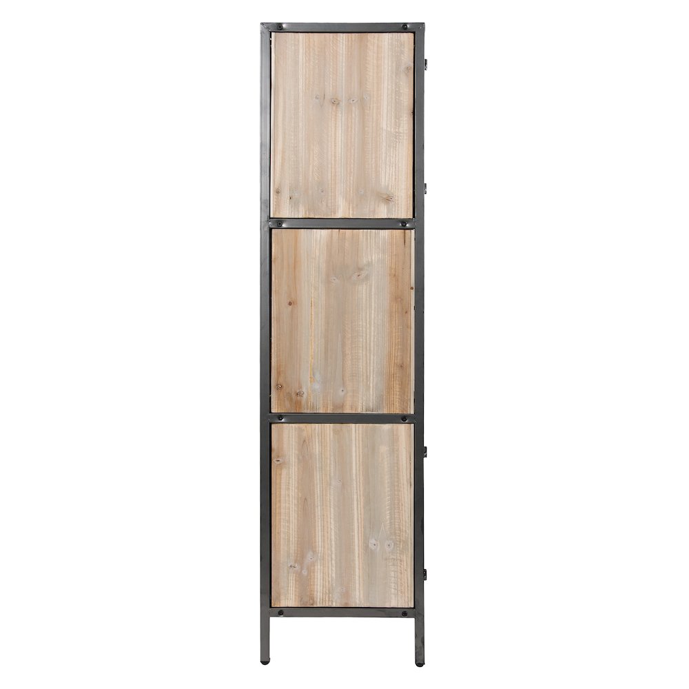 Jayce Rustic Cube Locker Bookcase. Picture 5