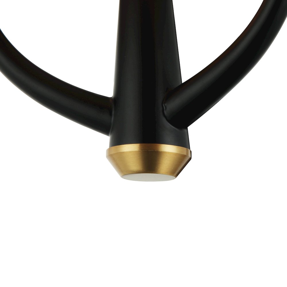 Patchwork 2-Lt Sconce - Black/Satin Brass/Patchwork. Picture 4