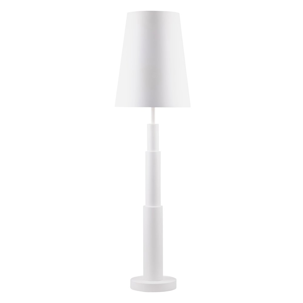 Giustino 6-Lt Floor Lamp - Matte White. Picture 1