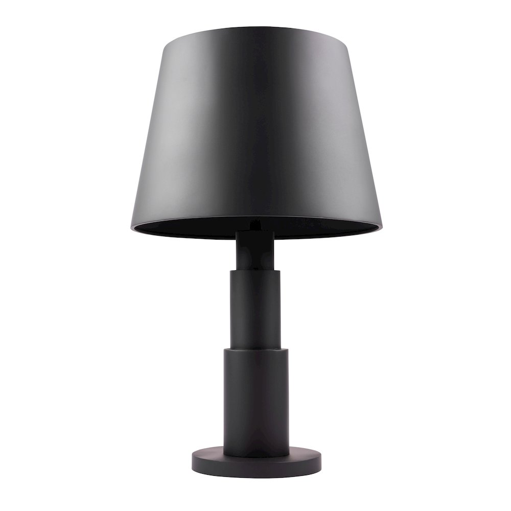 Giustino 3-Lt Table Lamp - Matte Black. Picture 2