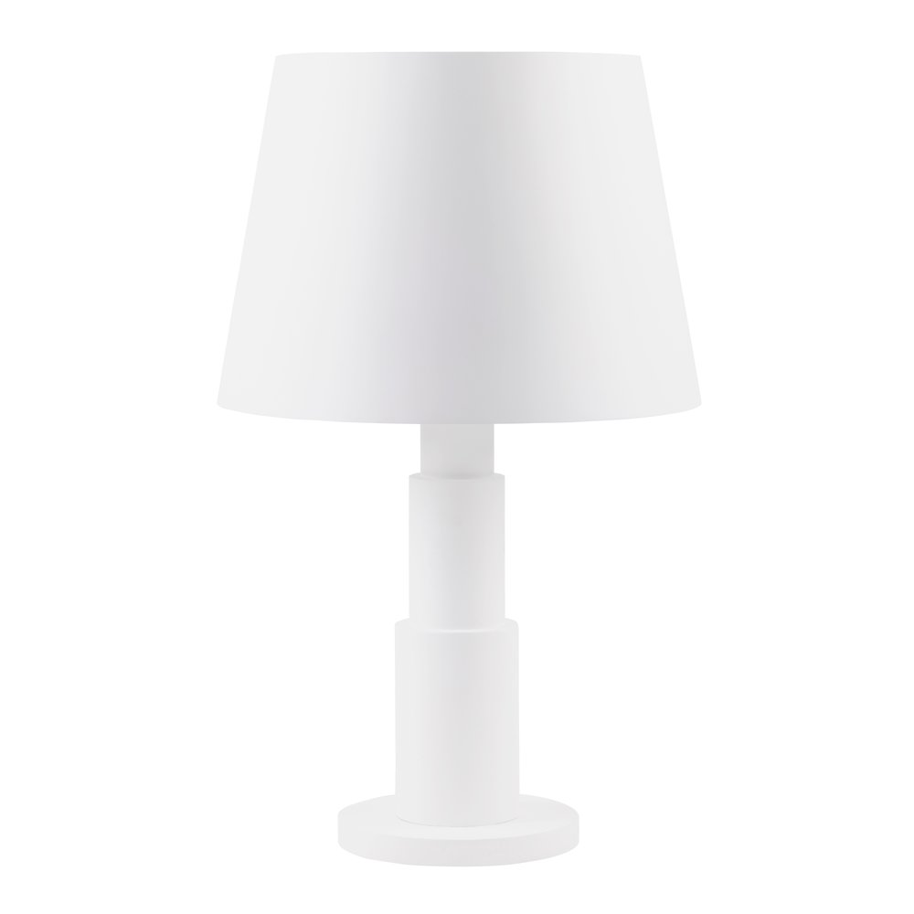 Giustino 3-Lt Table Lamp - Matte White. Picture 1