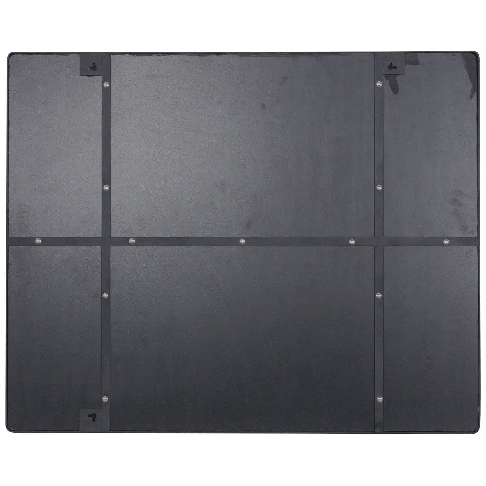 Kye 30x24 Rounded Rectangular Wall Mirror - Polished Nickel. Picture 7