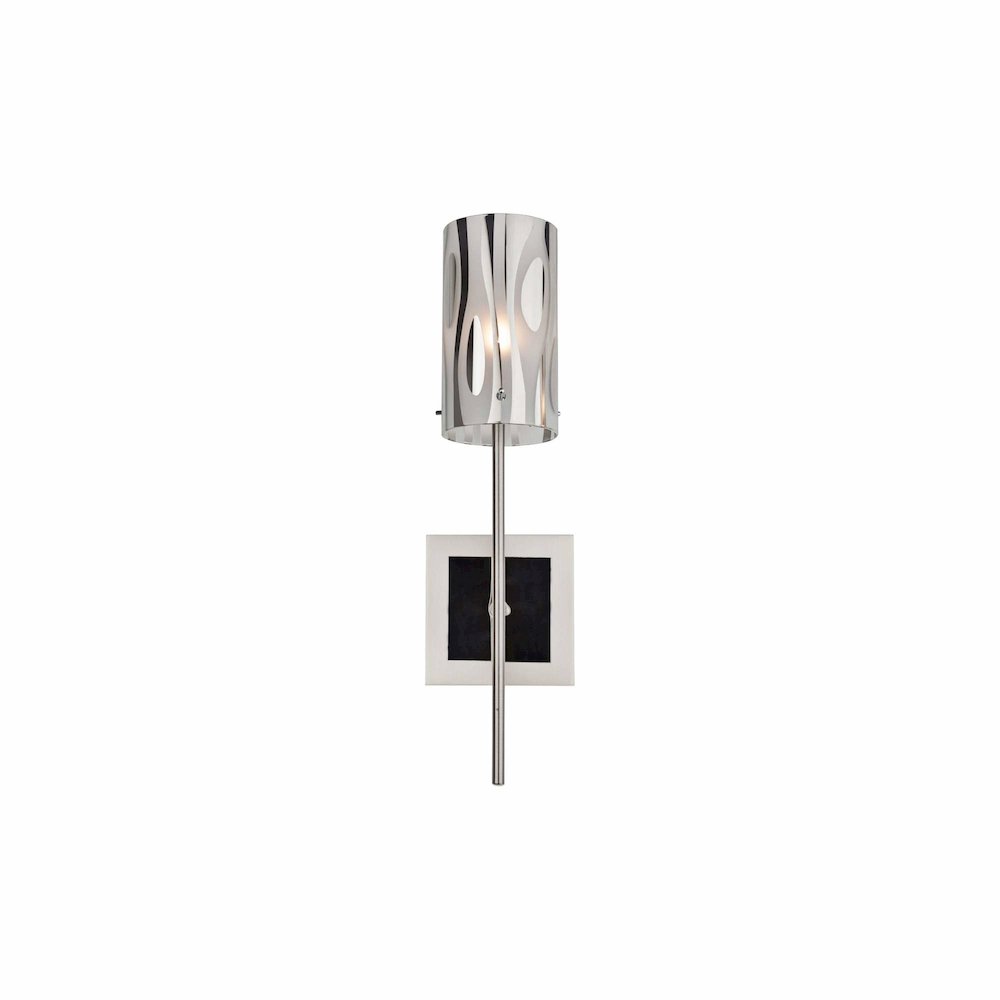 Chroman Empire 1-Lt Sconce - Chrome. Picture 1
