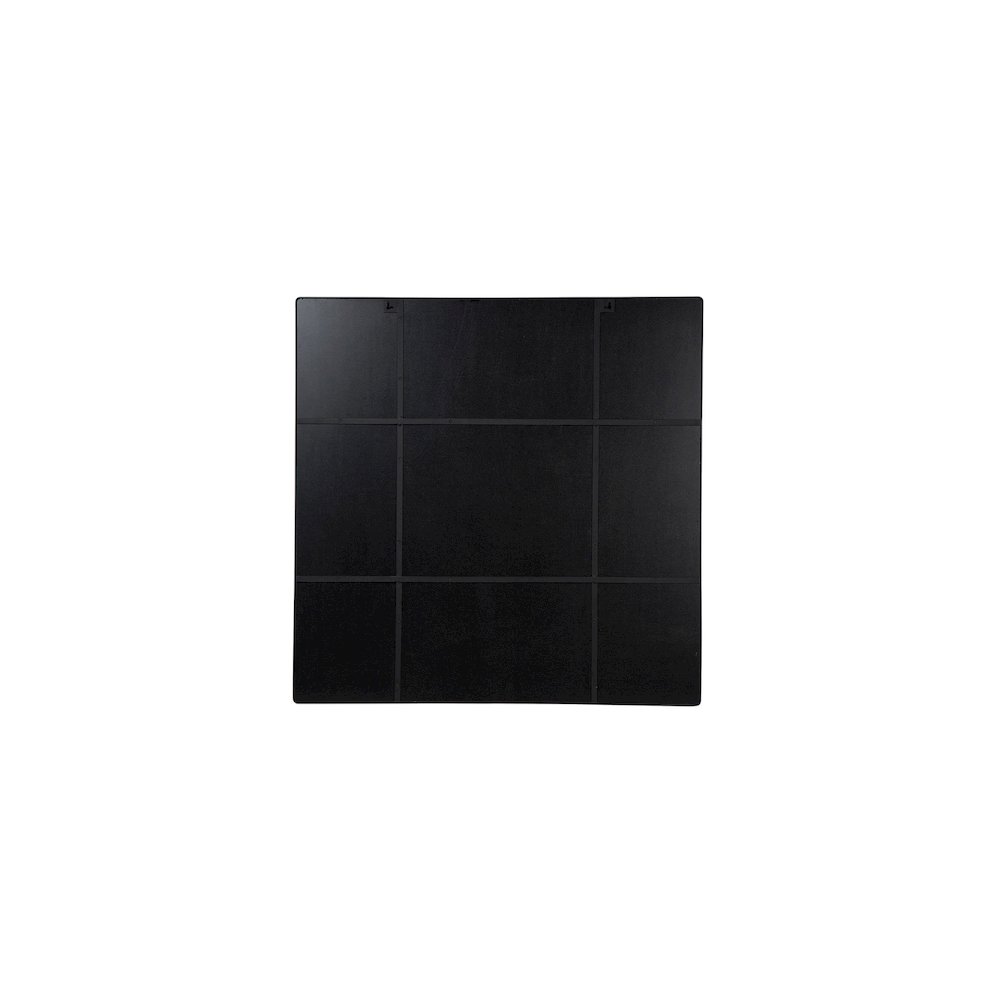Kye 40x40 Rounded Square Wall Mirror - Black. Picture 3