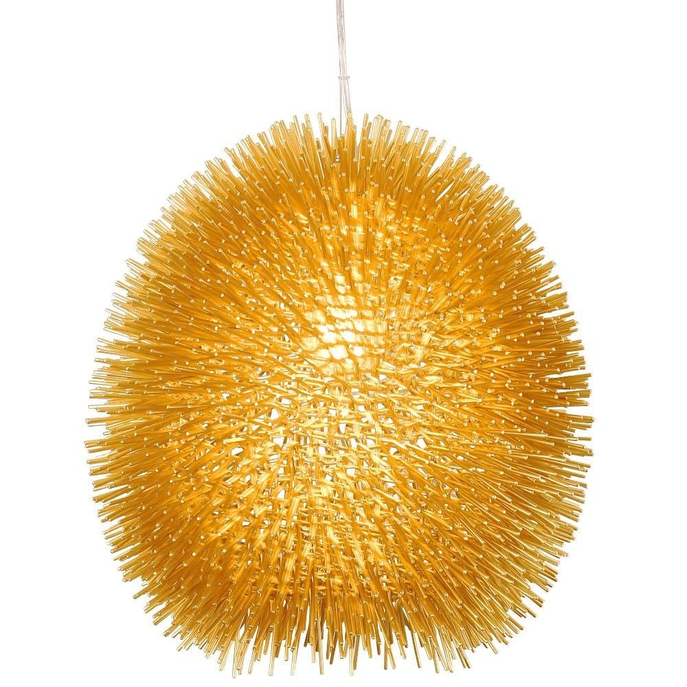 Urchin 1-Lt Pendant - Aqua Velvet. Picture 1