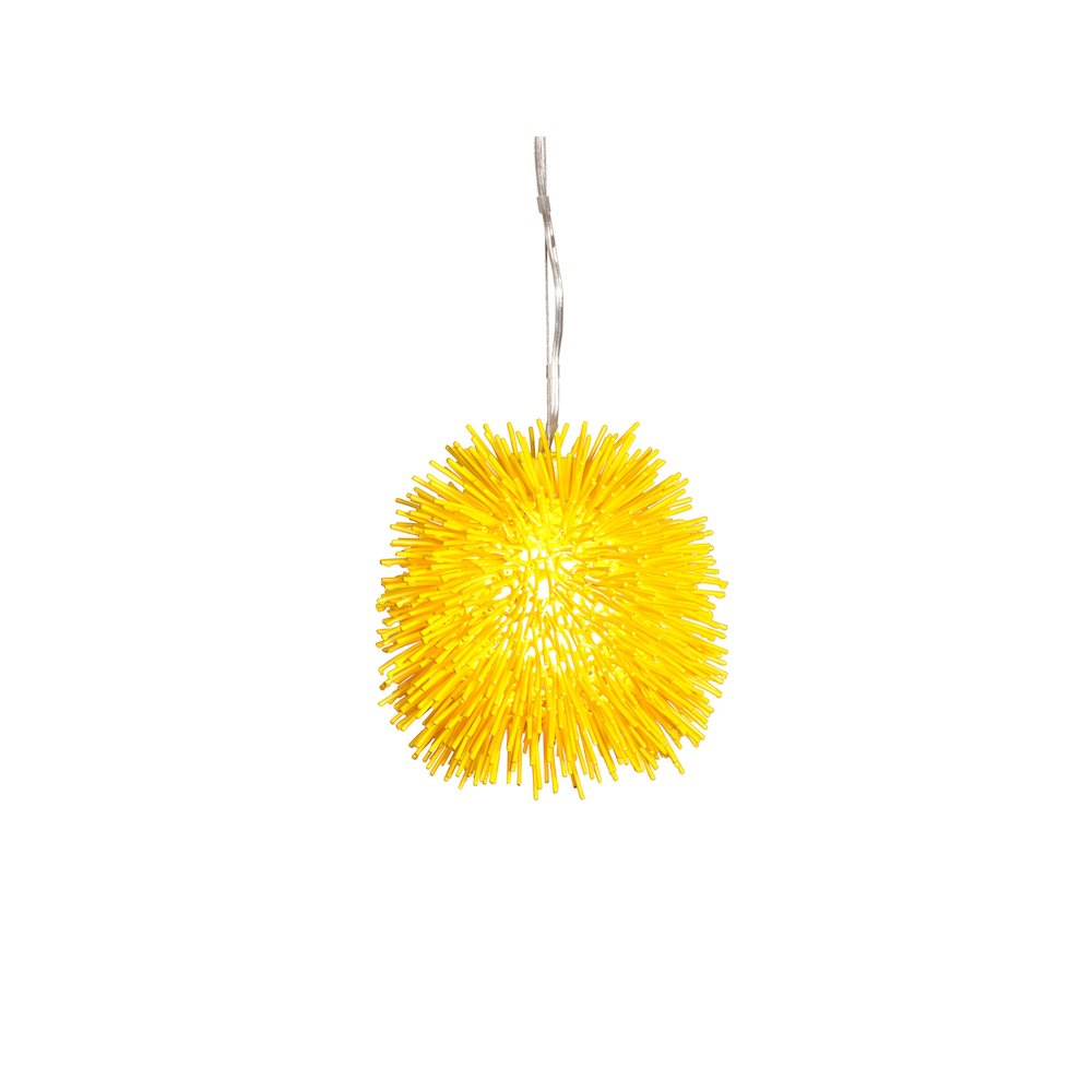 Urchin 1-Lt Mini Pendant - Un-Mellow Yellow. Picture 1