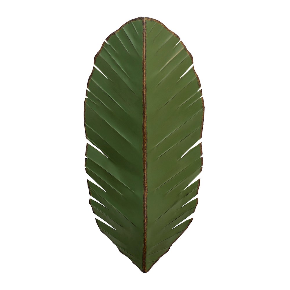 Banana Leaf 3-Lt Tall Sconce. Picture 4