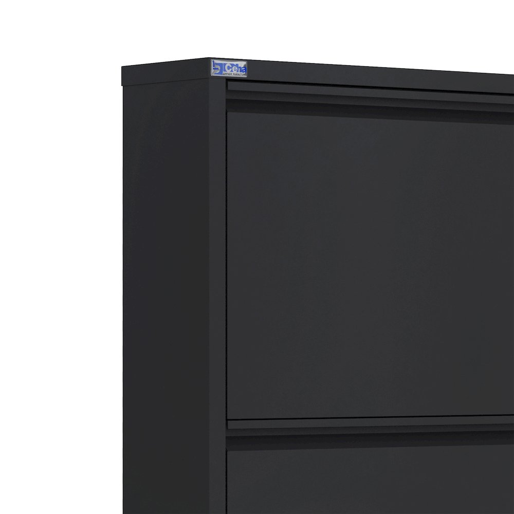 Antibacterial 5 Tier metal shoe cabinet without holes. Picture 6