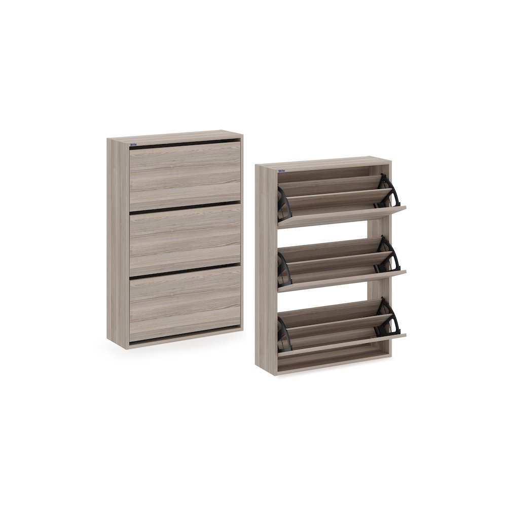 3-Tier Wooden Shoe Cabinet in Toledo. Picture 9