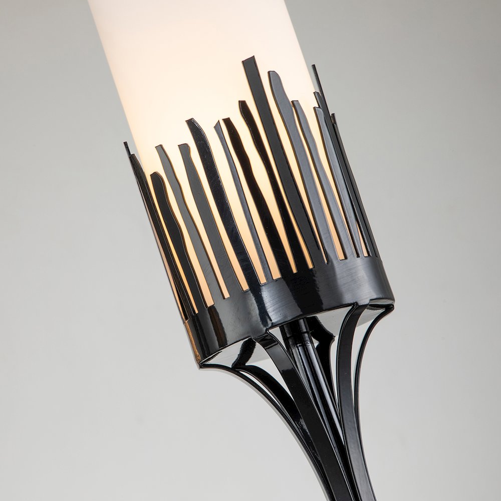 Sawgrass 3 Lt Chandelier in Black. Picture 4