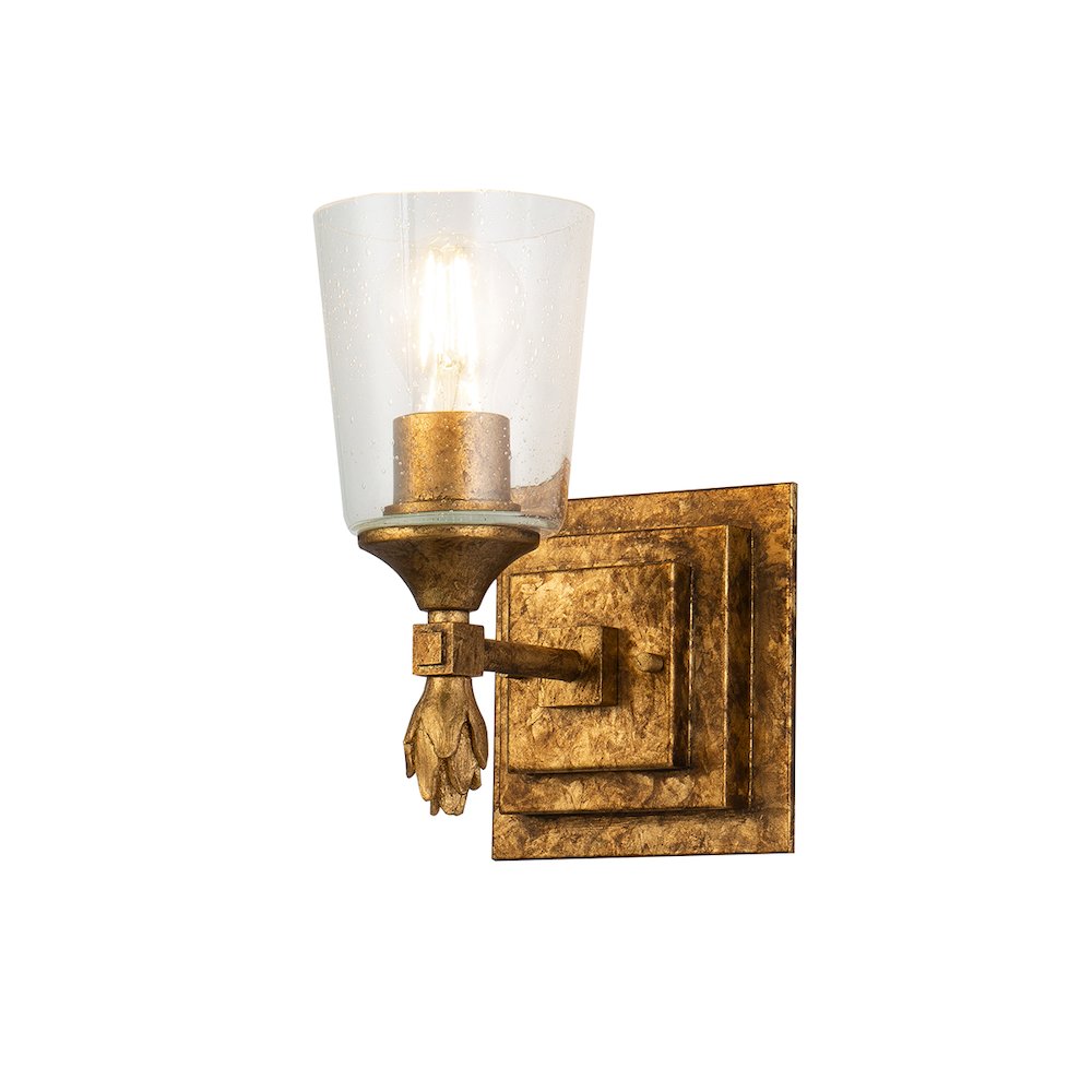 Vetiver 1 Light Wall Sconce Gold. Picture 1