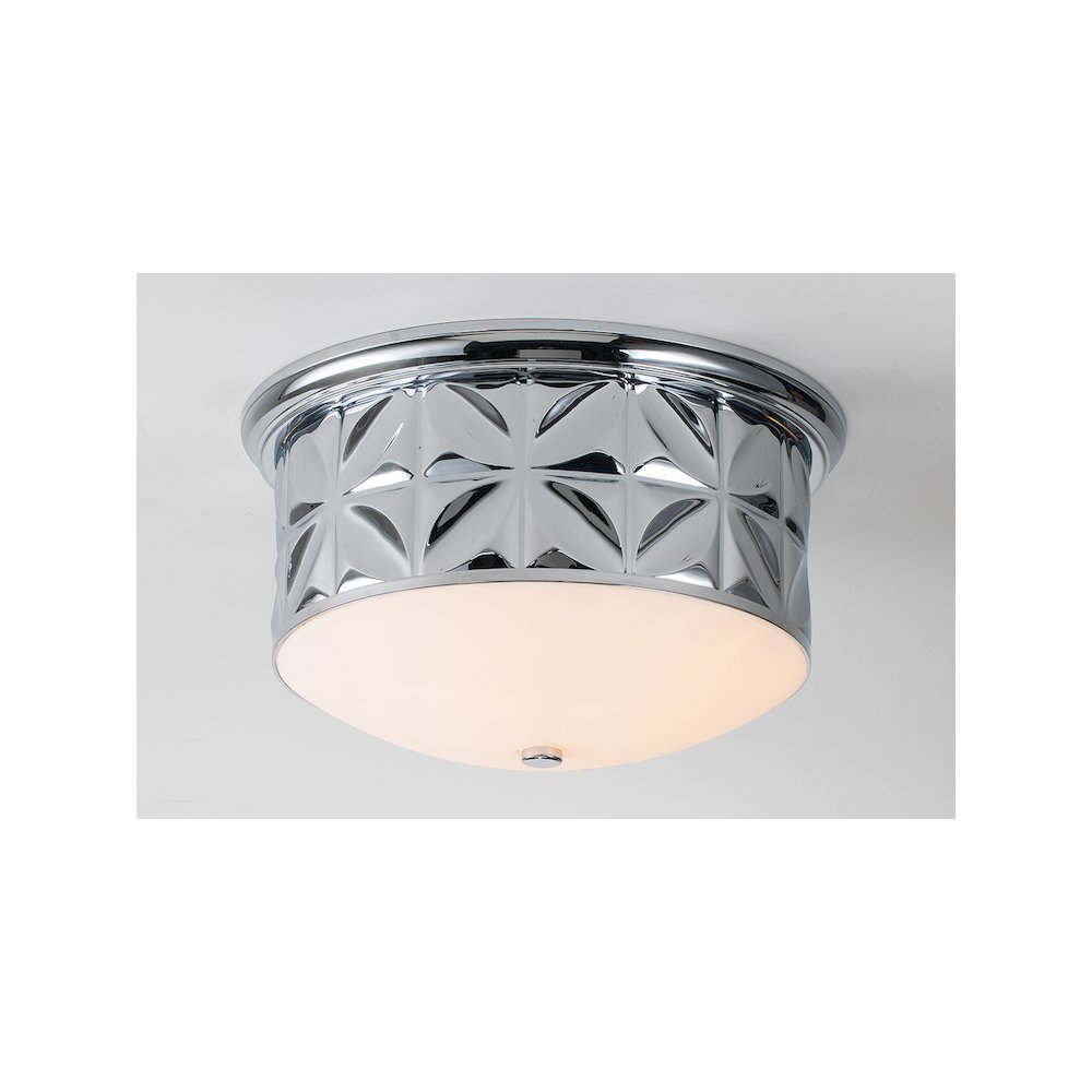 Epsilon Chrome Flush mount. Picture 2