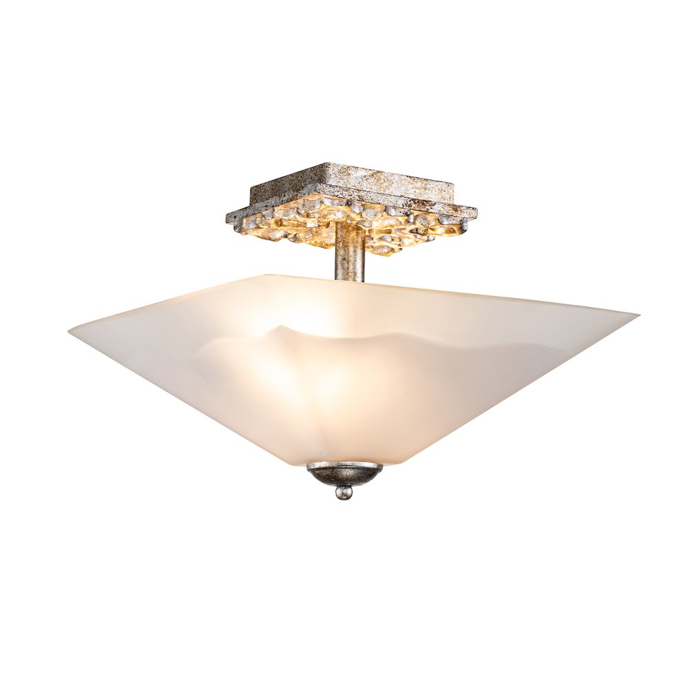 Star Silver Flush Mount. Picture 1