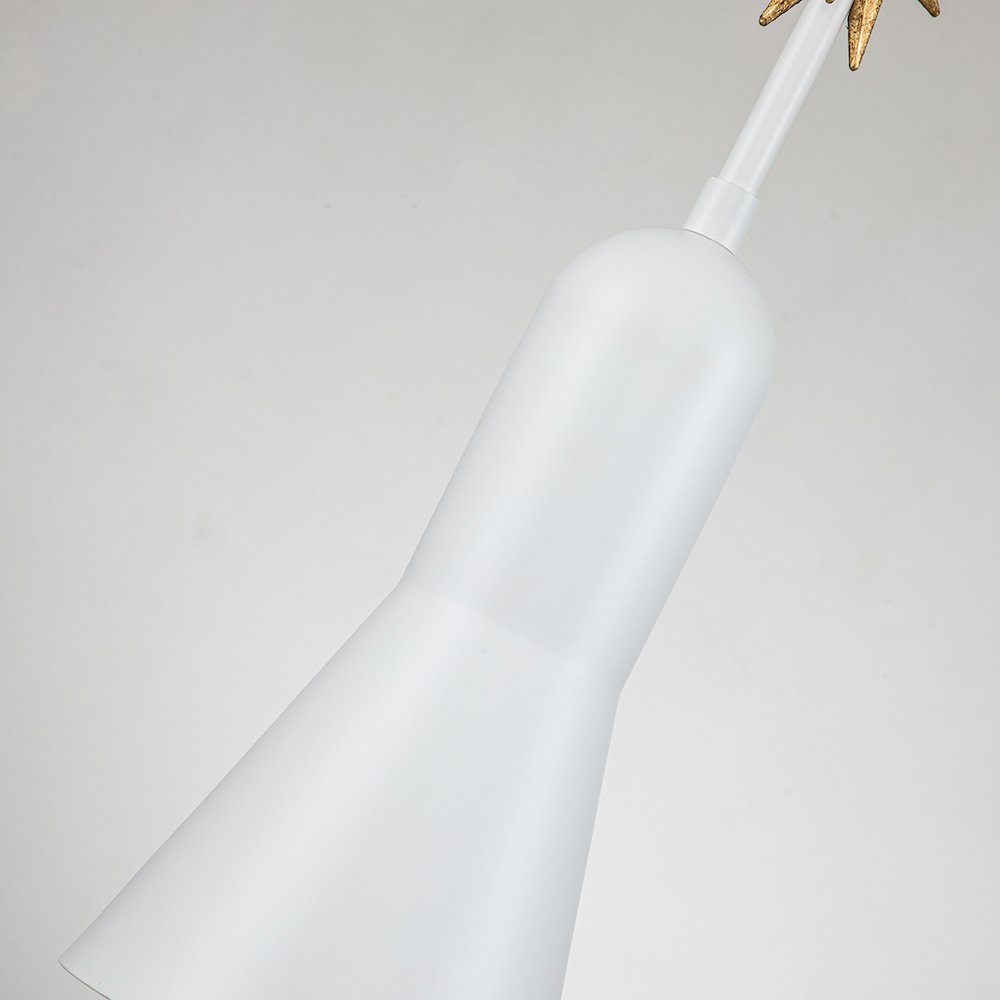 Etoile Small White Pendant. Picture 3