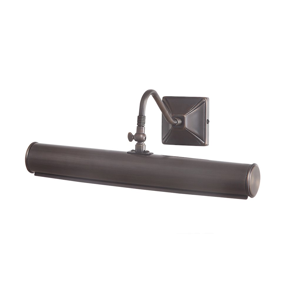Leo 2 Light Large Picture Light in Dark Bronze. Picture 1