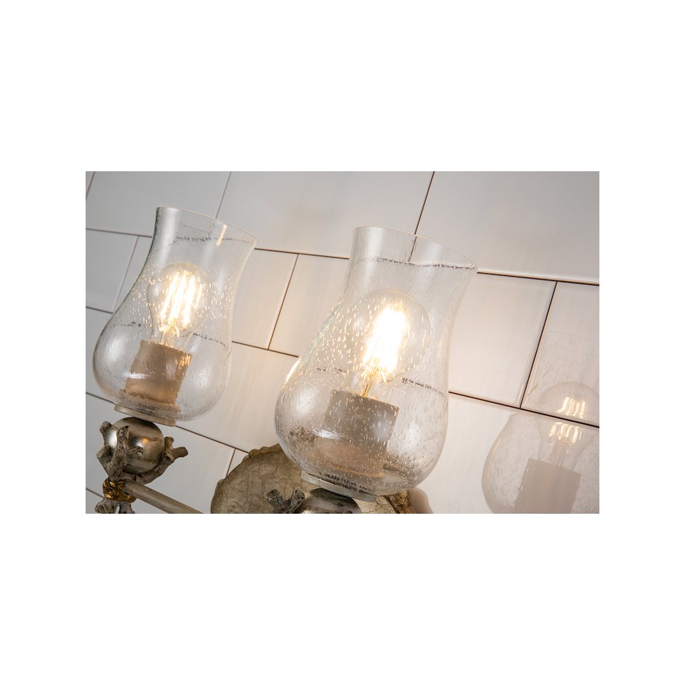 Trellis 2-Light Vanity In Bone. Picture 4