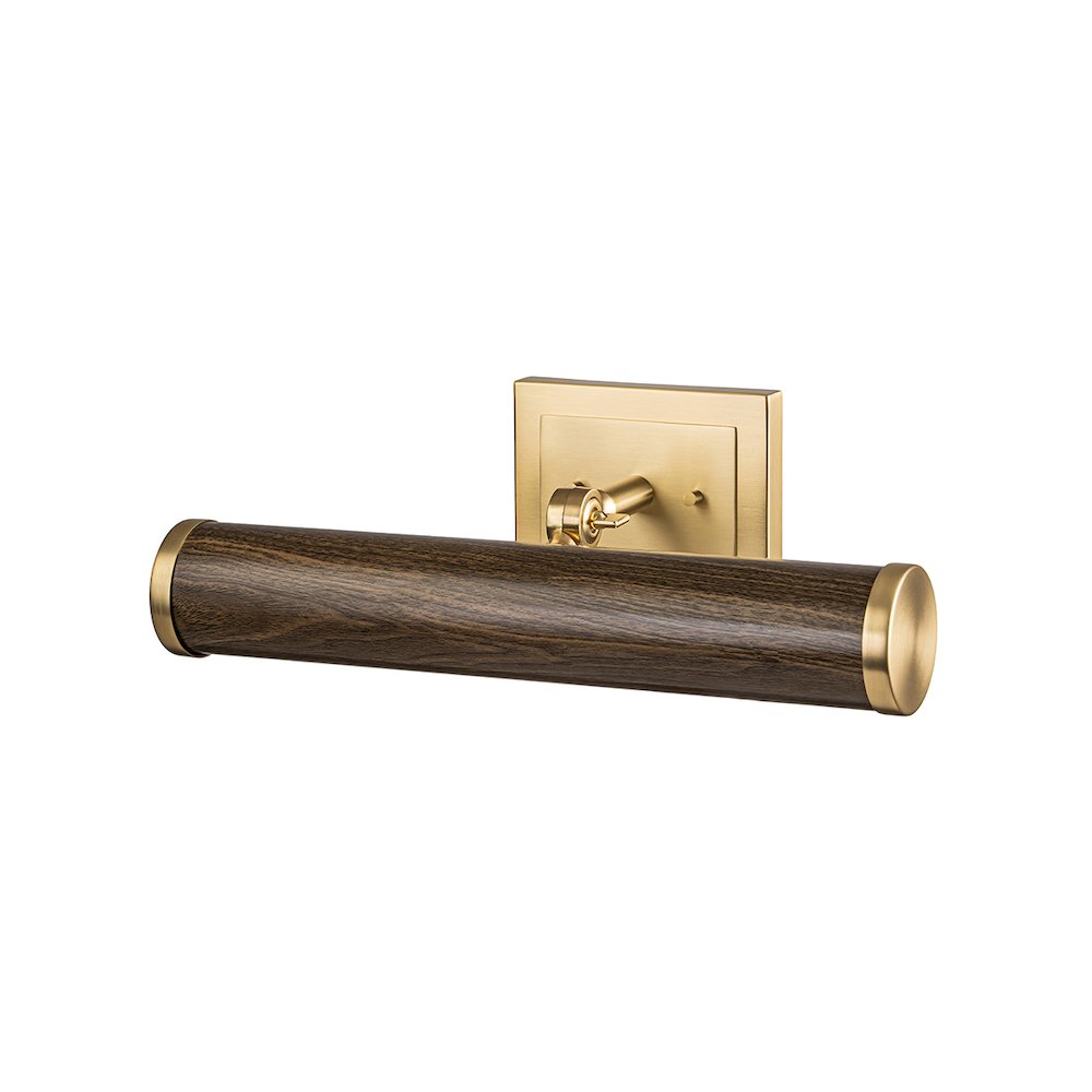 Coates Medium Picture Light in Dark Wood. Picture 2