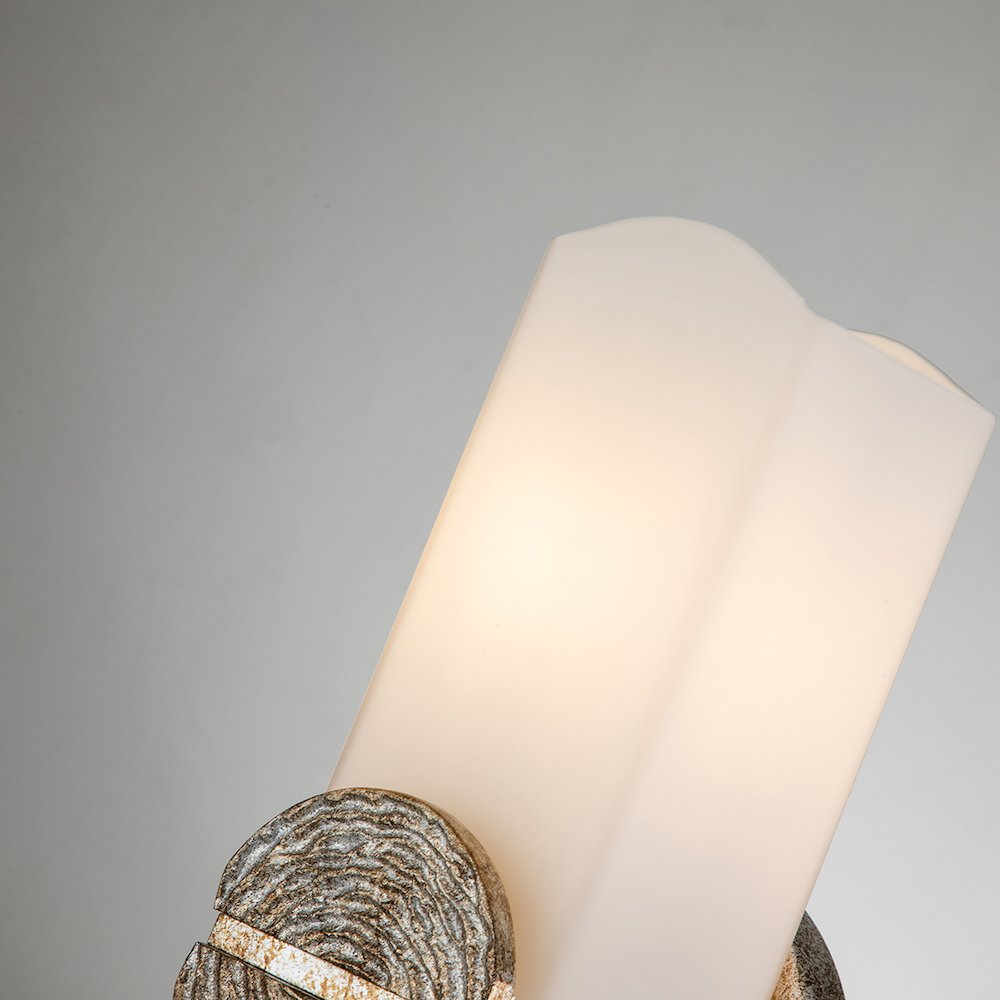 Elan Silver 2 Light Sconce. Picture 2