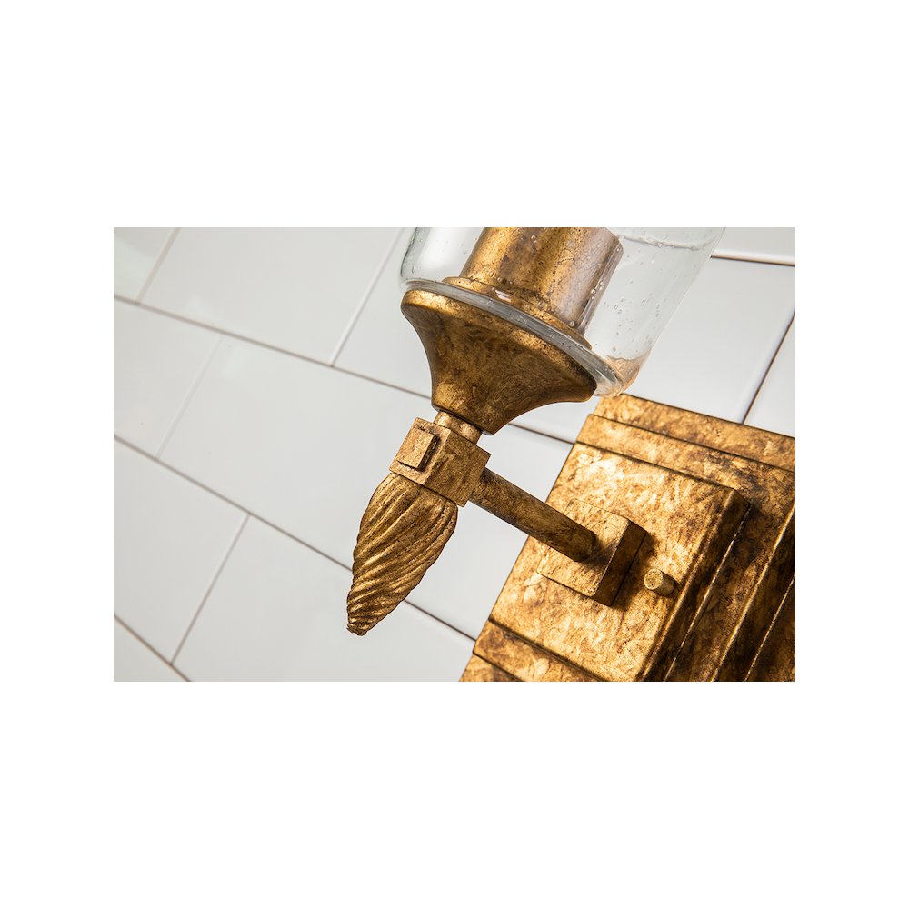 Vetiver 1 Light Wall Sconce Gold. Picture 4
