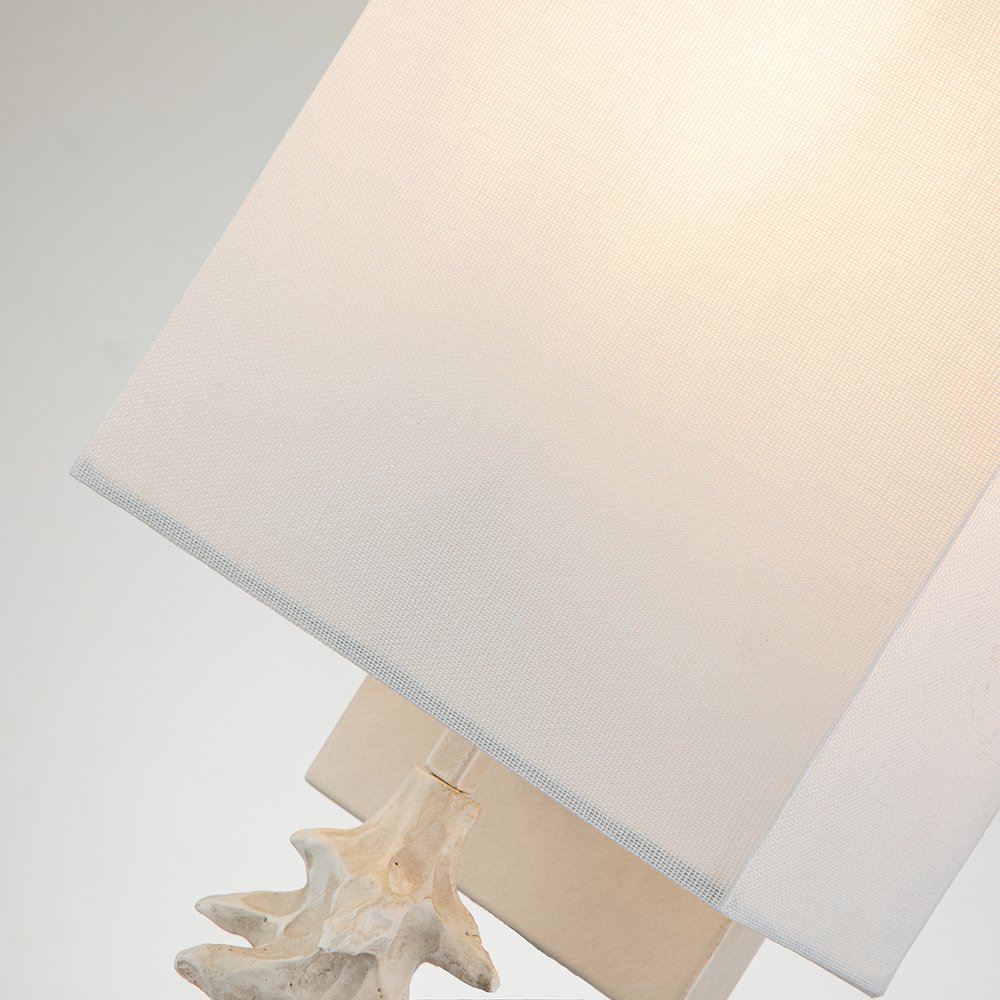 Fragment Sconce in Bone Finish. Picture 3