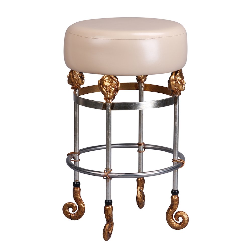 Armory Short Putty Bar Stool. Picture 1
