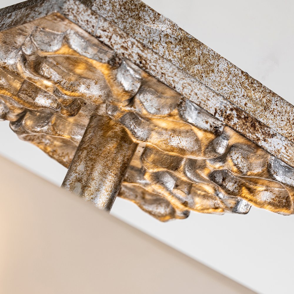 Star Silver Flush Mount. Picture 2